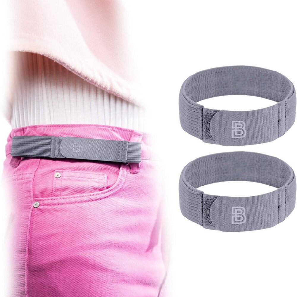 For Women No Buckle Elastic Belt — Fits 1 Inch Belt Loops, Easy To Use